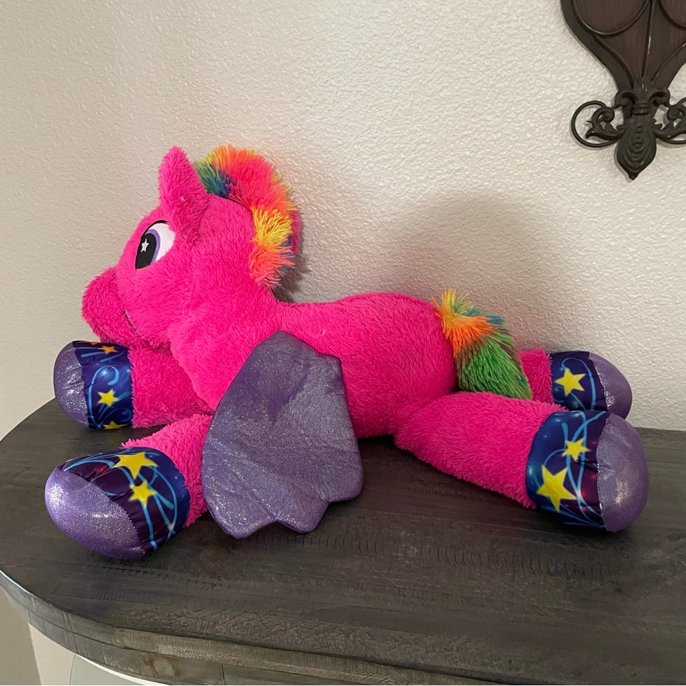 Massive Pink Plush Unicorn stuffed animal
